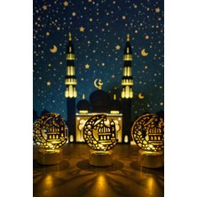 Özbience Ramazan'e Özel Pilli Tealight 2'li Set, Sıcak Atmosfer Yaratır