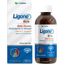Ligone Lıgone Kids Şurup, 150ML - Dezenfektan Hediyeli (%72 Alkol)