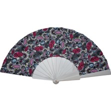 Özbience Şık Kurukafa ve Gül Desenli El Yapımı Dekoratif Ürün