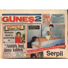 Özbience 1986 Güneş Gazetesi 2 Ekim 3 Mart Müzeyyen Senar Serpil Çakmaklı