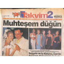 Özbience 2 Ekim 1997 Sosyete ve Iş Dünyası Düğün Buluşması Gazetesi