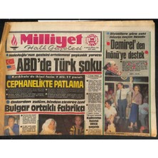 Özbience 14 Ağustos 1986 Milliyet Halk Gazetesi, Benazir Butto, Kupa, Altın, Galatasaray