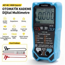 Fnirsi MT-40 Akıllı Dijital Multimetre 4000 Sayım