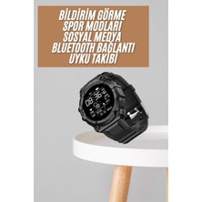 Allians Yeni Nesil Çok Fonksiyonlu Siyah Uyku ve Sağlık Takip Cihazı