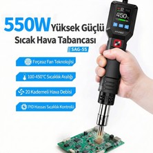 Fnirsi SAG-55 High-end configuration(pro) Akıllı Sıcak Hava Tabancası (550W)