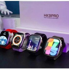 Allians Hk9 Promax 45MM Amoled Akıllı Saat, Şık ve Dayanıklı Tasarım