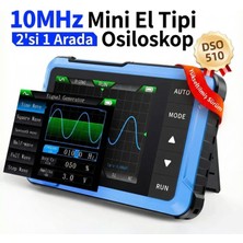 Fnirsi DSO510 Mini El Tipi Dijital Osiloskop + Sinyal Jenaratörü