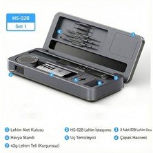 Fnirsi HS-02B Akıllı Havya 3 Uçlu ve Alet Kutusu