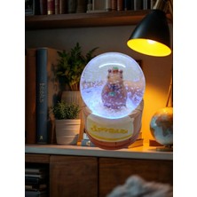 Ayder Online Satış Capybara  Figürlü 7CMX5CM Ebat  Pilli Işıklı Dekoratif Kar Küre