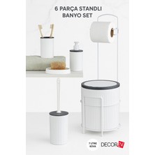 Özbience Pratik 6 Parça Banyo Seti, Şık ve Kullanışlı Tasarım