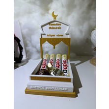 Marka Ramazan Mubarak Isimli 3D Baskı Çikolata& Şeker Standı