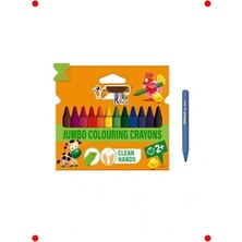 MarkEntegra Elleri Kirletmeyen Üçgen Pastel Boya 12'li