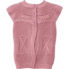 Kız Çocuk Örgü Yelek