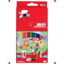 MarkEntegra Silinebilir Pastel Boya Seti, 12 Renk