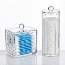 MegaSepet Kulak Çubuğu ve Makyaj Pamuğu Organizeri Set