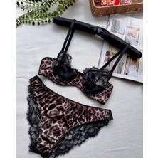 Freya Leopar Desenli Brazilian Model Iç Çamaşırı Takımı