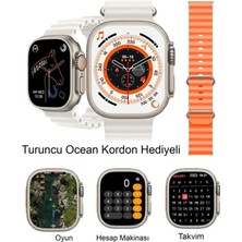 Allians T10 Ultra 3 Akıllı Saat, Android ve Ios Uyumu, Sesli Görüşme ve Bildirim