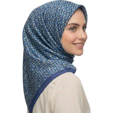 Scarfella Dijital Soft Eşarp Kırışmaz Kaymaz Ütü Istemez Tok Duruşlu Desenli Başörtüsü SRP720