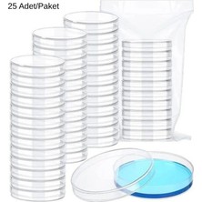 Labbakkal Petri Kabı 90X15 mm - Aseptik Steril Petri Ps 25 Adet