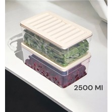 Soft Chef Softchef 2’li Derin Dondurucu ve Saklama Seti (5300 ml + 2500 Ml)