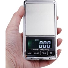 PremiumPort 500G Tam Hassas Dijital Terazi, Mutfak ve Eczane Kullanımı