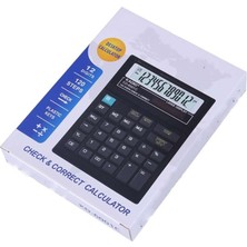 PremiumPort 12 Rakamlı Dijital Finansal Hesap Makinesi, Ofis ve Işlem Cihazı