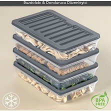 Soft Chef 2’li Derin Dondurucu ve Saklama Seti Kabı (2400ML -1200ML)