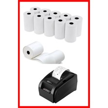 PremiumPort Termal Pos Rulosu 80MM x 30M 6 Paket, 60 Adet, Adisyon ve Yazıcı Kağıdı