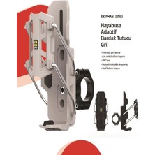 Smnu Hayabusa Adaptif Bardak Tutucu Gri