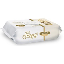 10 Adet Sleepy Islak Mendil 90'lı Beyaz Sabun Kokulu