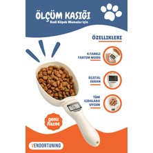 PremiumPort Hayvan Mama Ölçüm Kaşığı ve Tartısı, Pratik ve Güvenilir Kullanım