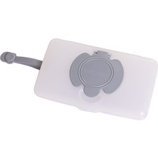 10 Adet Mini Islak Mendil Kutusu Gri