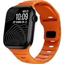 Allians Su Geçirmez Silikon Saat Bandı, Ultra Kordon Uyumlu 42-49MM Iwatch Series