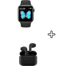 Allians Uyumlu Akıllı Saat ve Bluetooth Kulaklık Seti, Şık ve Fonksiyonel