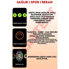 Allians T800 Ultra Akıllı Saat, Ios ve Android Destekli, Yedek Kordon Hediyeli