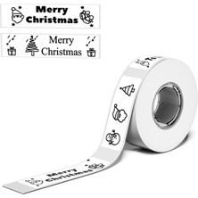 PremiumPort 14X30MM Beyaz Etiket DCP1430-210, 210 Adet, Iç ve Dış Kullanım Uygun