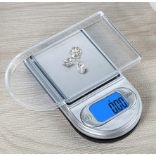 PremiumPort Kompakt 200G Hassas Terazi, 0.01G Ölçüm Hassasiyeti, Zarif Zıppo Tasarım