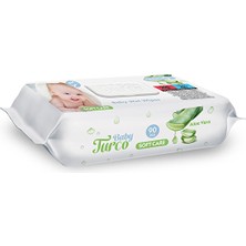 12 Adet Baby Turco Softcare Aloe Vera Islak Havlu 90LI