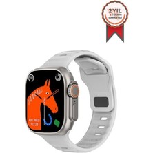 Allians Ultra 2.0 1.9 Inç Nfc Bluetooth Akıllı Saat, Gri, 49MM