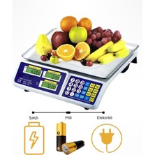 PremiumPort 40 kg Dijital Elektronik Mutfak ve Kasap Tartısı, 2 gr Hassasiyet