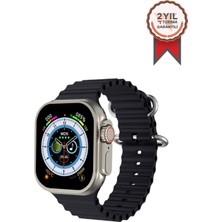 Allians Akıllı Saat 8 Ultra 49MM Nfc Gps Türkçe Siri Siyah 2.02 Inç