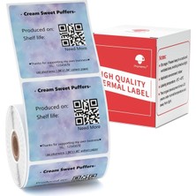 PremiumPort 50X50MM 150 Adet Renkli Uzay Temalı Etiket Seti