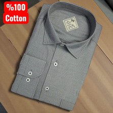 Eren Style Pamuklu Uzun Kollu Tek Cepli Gömlek (Regular Kalıp)