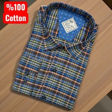 Eren Style Pamuklu Uzun Kollu Yakası Gizli Düğmeli Gömlek (Regular Kalıp)