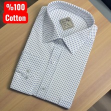 Eren Style Pamuklu Uzun Kollu Tek Cepli Gömlek (Regular Kalıp)