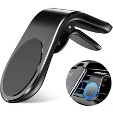 Allians Araç Için Mıknatıslı Izgara Tipi Siyah Telefon Tutucu