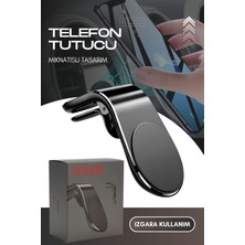 Allians Manyetik Mıknatıslı Izgara Telefon Tutucu, Güçlü Mandallı Araç Içi Taşıma