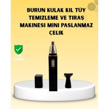 Marsilyan Şarjlı Burun Ve Kulak Kılı Temizleme Cihazı