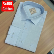 Eren Style Pamuklu Uzun Kollu Tek Cepli Gömlek (Regular Kalıp)