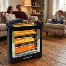 Marsilyan Şömine Tipi Isıtıcı Soba 2400W